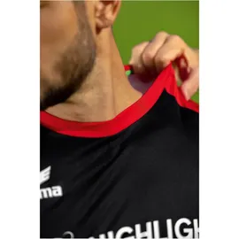 Erima Six Wings Trikot schwarz/rot 164