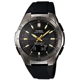 CASIO Wave Ceptor WVA-M640B-1A2JF Solar Funk Herrenuhr Schwarz Analog Y86105