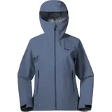 Bergans Essentials 3L Shell (Hardshelljacke, wasserdicht, winddicht) graniteblau Damen