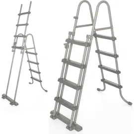 BESTWAY Poolleiter grau 122 cm