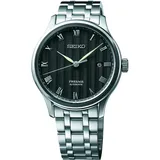 Seiko Presage Automatik SRPC81J1 - 41;7 - Schwarz;Silber