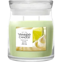 Yankee Candle Vanilla Lime mittelgroße Kerze 368 g