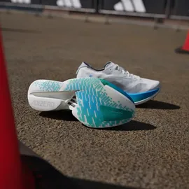 adidas Adizero Adios Pro 4 Damen Slim Crystal White / Matte Silver / Glory Green 36,5