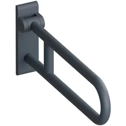 HEWI Serie 477/801 Stützklappgriff, drehbar 801.50.120 98, Accessoires, anthrazitgrau, matt