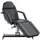 deluke Kosmetikliege REGEN Hydraulisch 64x185x125cm, Kunstleder, Schwarz Massageliege Tattooliege