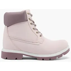 Schnürboots - Damen - lila