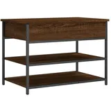 vidaXL Schuhbank 100 x 49 x 39 cm braun / Eichen-Optik