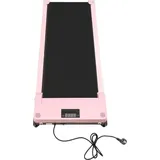 Walking Pad / Laufband - Untertisch Kompakt - 1–6 km/h - Klappbar & tragbar - LED-Display & Fernbedienung - Leise <65 dB - Pink - Rosa