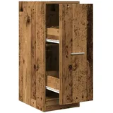 vidaXL Apothekerschrank Altholz-Optik 30 x 41 x 77,5 cm Braun