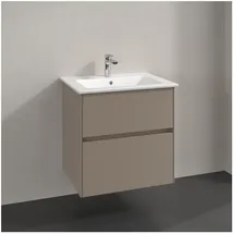 Villeroy & Boch Waschtischunterschrank 2 Auszüge 61,1 x 61 x 48 cm Taupe