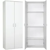 Procontour Mehrzweckschrank Schrank Clara TOPSELLER! (OTTOs Choice) Höhe 167cm, mit variabel verstellbaren Einlegeböden weiß