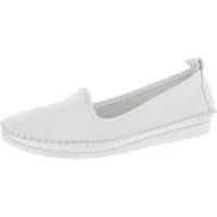 Andrea Conti 0027449 Damen Slipper Ballerinas Mokassins, Größe:38 EU, Farbe:Weiß