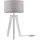 Paco Home Canvas uni Color Weiß
