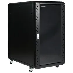 StarTech.com Zerlegbarer 22HE Serverschrank mit Rollen