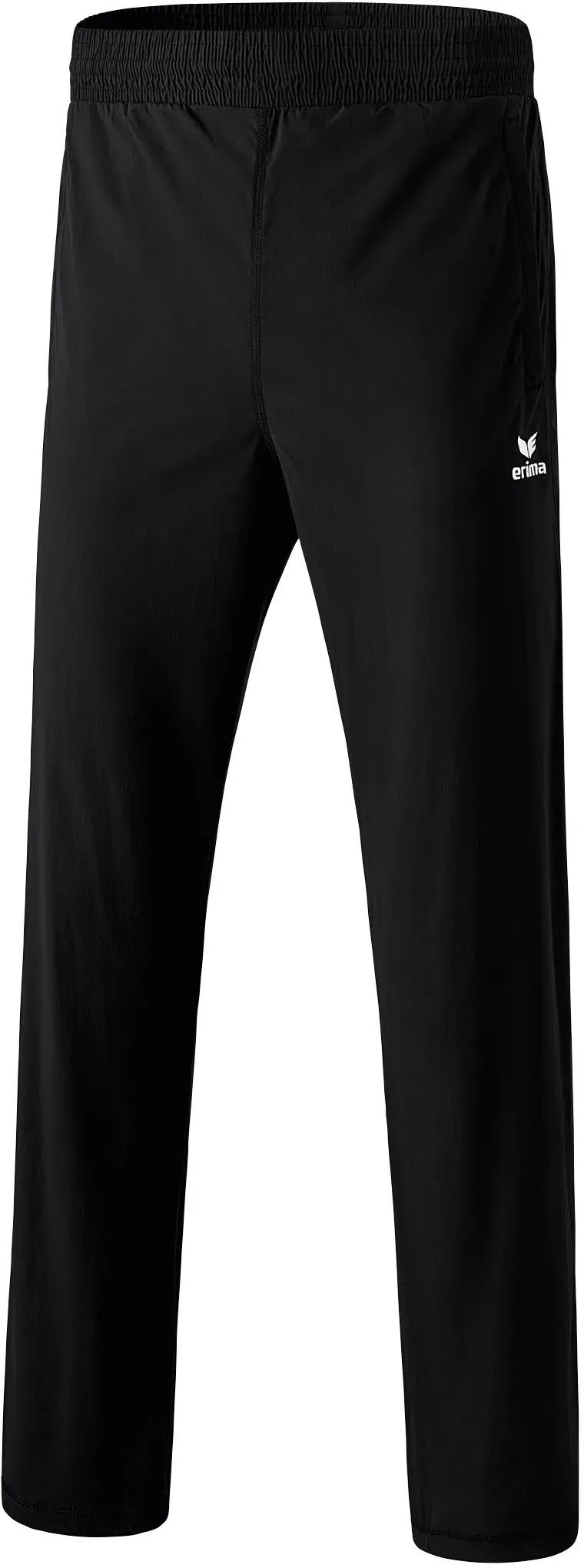 Erima pants with end-to-end zipper Herren Jogginghose Trainingshose schwarz L