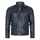 Rock Creek Lederjacke blau 2