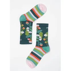 Blutsgeschwister Baumwollsocken Sensational Steps Lot - summer meadow socks