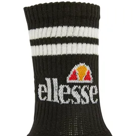 Ellesse Unisex Pullo 3pk Socken, schwarz