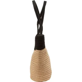 Marc O'Polo Jonna Shopper Jute-Baumwoll-Mix Brown/Black