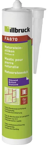 Illbruck Natursteinsilikon FA870 310ml transparent