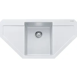 Franke Maris MRG 612-E Glacier + Druckknopfventil