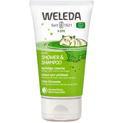 Weleda Kids 2in1 Shower & Shampoo Spritzige Limette 150 ml