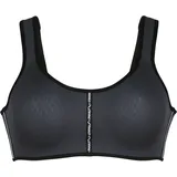 Anita Panalp Air Sport-BH, Minimal-Print, für Damen, 476 ANTH./ SCHWARZ, 75C