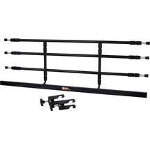Dobar Walky Guard Plus Hundegitter Schwarz 29-45 x 85-152 cm
