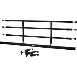 Dobar Walky Guard Plus Hundegitter Schwarz 29-45 x 85-152 cm
