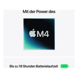 Apple MacBook Air M4 2025 13'' 16 GB RAM 256 GB SSD 8-Core GPU Mitternacht