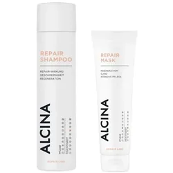 Alcina Repair-Shampoo + Repair-Mask Set* 0.4 l Damen 