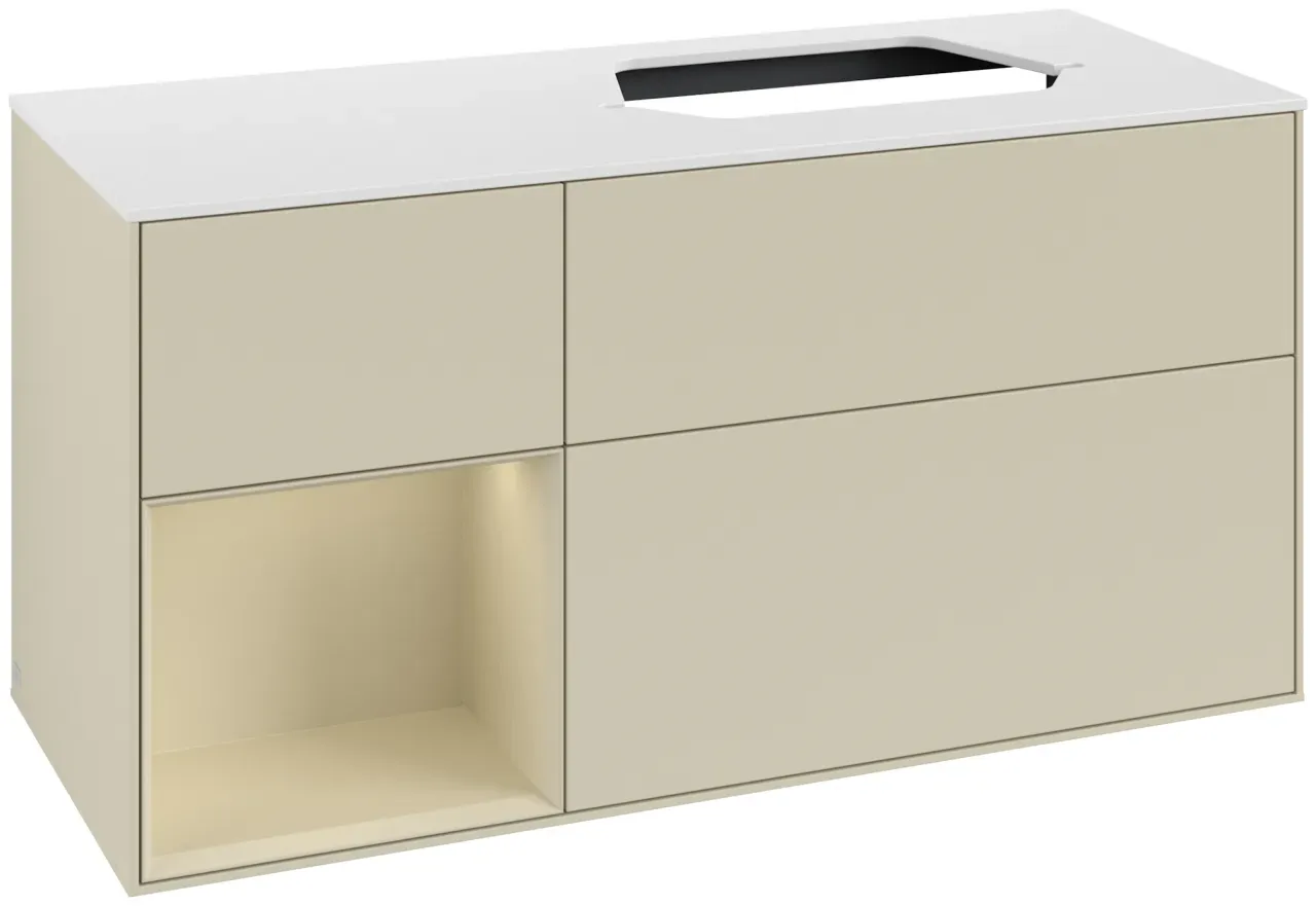 Villeroy & Boch Waschbeckenunterschrank Finion F39 1200x603x501mm m Bel FK/RE/AP: HJ/HJ/1 F391HJHJ