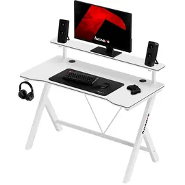 huzaro Gaming-Tisch 120 x 60 cm Weiß