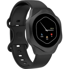Canyon Hexagon 88 BT 45 mm Kunststoffgehäuse Schwarz Sportarmband Schwarz M