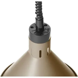 HENDI Wärmelampe, HENDI, Beige, 230V/250W, ⌀275x(H)250mm