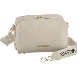 Valentino Pattie Umhängetasche Kunstleder Beige/Weiß