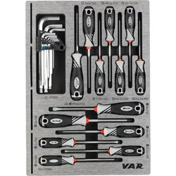 VAR Schubladeneinsatz MO-53402, ohne Werkzeuge, für CL-Schlüssel