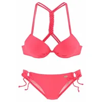 Buffalo Push-Up-Bikini Damen Rot 42 Cup C