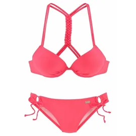 Buffalo Push-Up-Bikini Damen Rot 42 Cup C