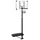vidaXL Basketballständer Transparent 256-361 cm