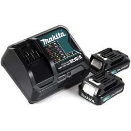 Makita UR100DDSAE inkl. 2 x 2,0 Ah Akku + Lader + Fadenkopf + Zubehör