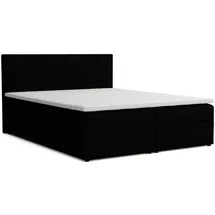 venasi möbel Jessa 140 x 200 cm H2 Schwarz