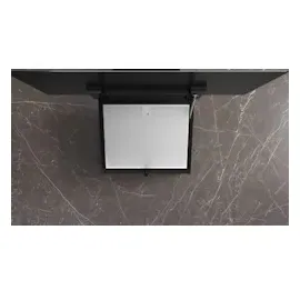 Siemens LC87KFN60 iQ300 Wandesse 80 cm Klarglas schwarz bedruckt