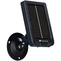 VisorTech Mobiles Akku-Solarpanel monokristallin 10 W