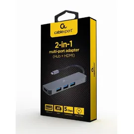 Gembird USB-C® Dockingstation A-CM-COMBO2-01 Passend für Marke Dockingstations: Universal