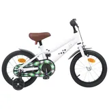 vidaXL Kinderfahrrad 14 Zoll weiß