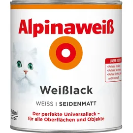 Alpina Weißlack 750 ml alpinaweiß seidenmatt