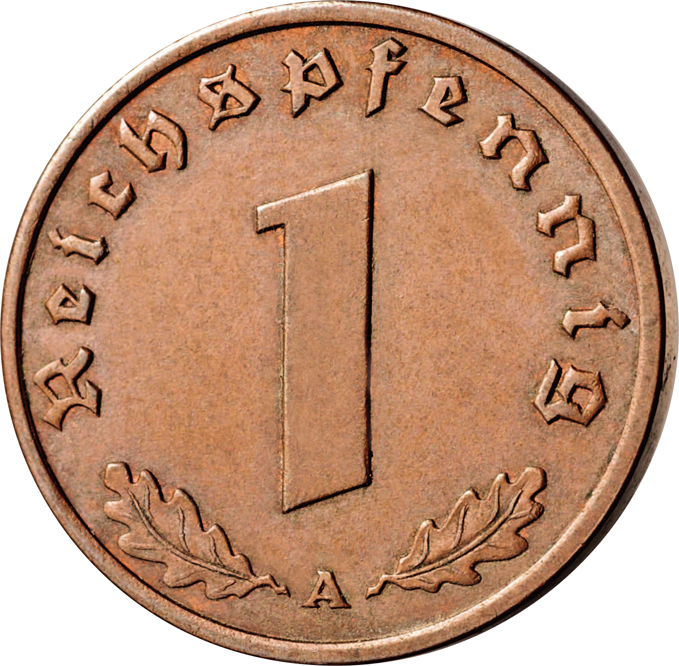 Drittes Reich 1 Reichspfennig 1936-1940