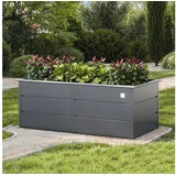 primeyard Lilly Hochbeet 200 x 100 x 78 cm Grau