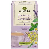 Alnatura Kräuter-Lavendel Tee Teebeutel 20 x 1,5 g